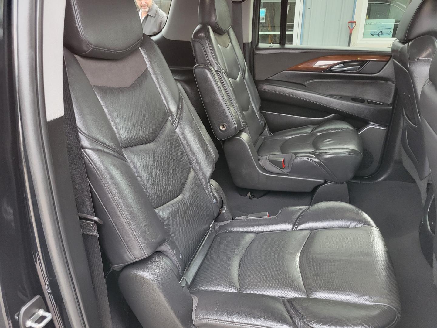 2018 Black /Black Cadillac Escalade ESV (1GYS4HKJ4JR) with an 6.2L V8 engine, 10 Speed Auto transmission, located at 450 N Russell, Missoula, MT, 59801, (406) 543-6600, 46.874496, -114.017433 - Photo#24